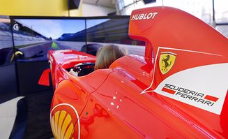 Ferrari F1 Drivin Simulators at Museums