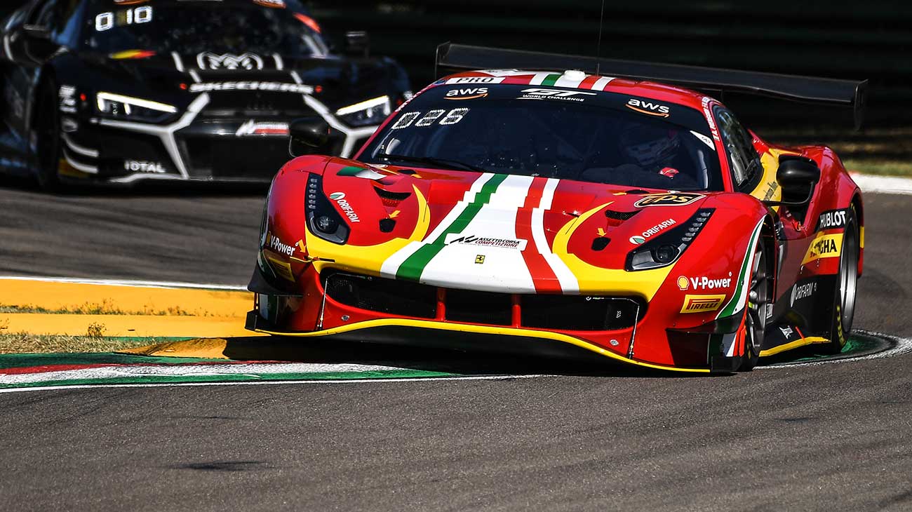 Ferrari in front row at Imola for GT World Challenge