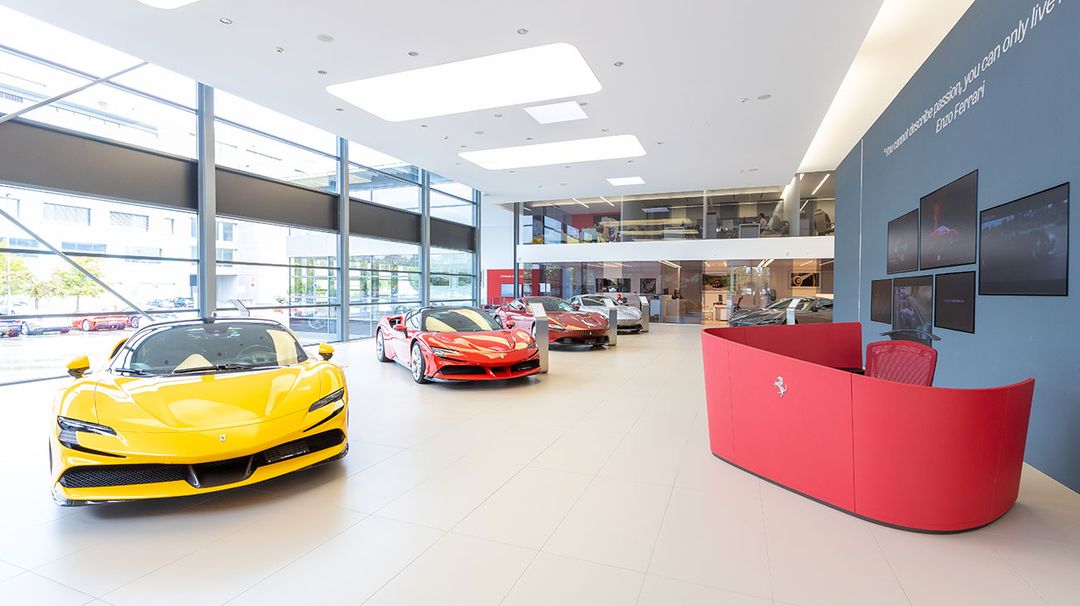 New Ferrari opening in Geneva